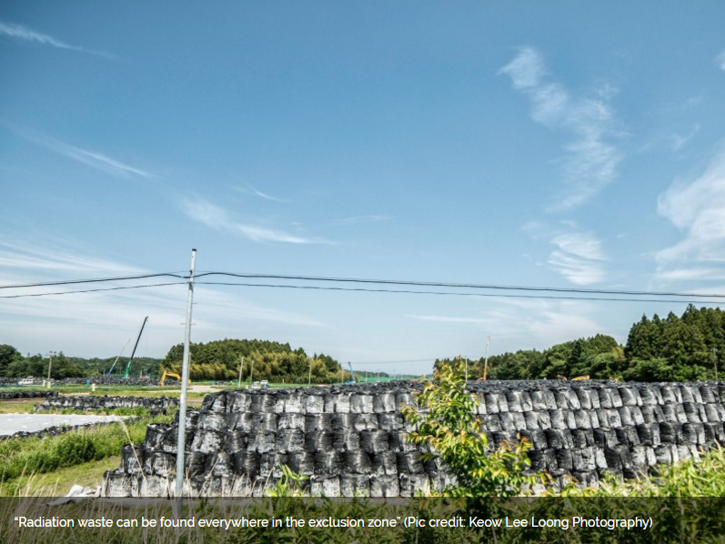 fukushima radiation waste
