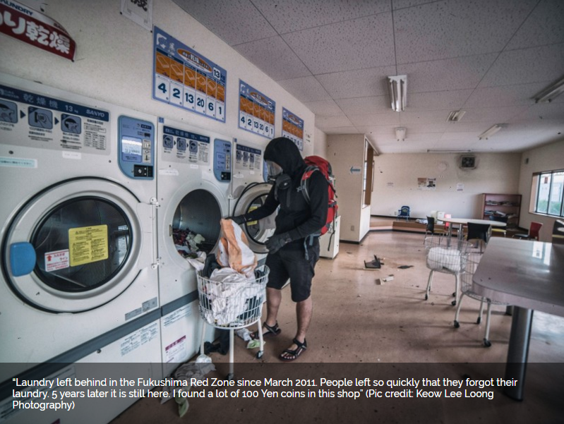 fukushima laundry left behind